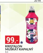 Tekuté hnojivo na muškát Kristalon