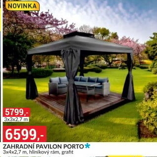 Zahradní altán Porto