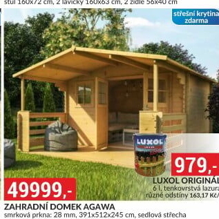 Zahradní domek Agawa