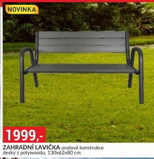 Zahradní lavička