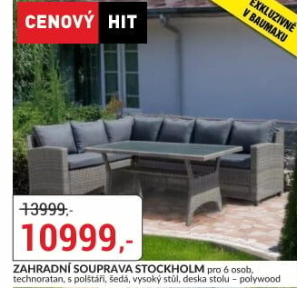 Zahradní nábytek Stockholm