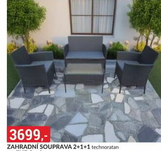Zahradní sedací souprava
