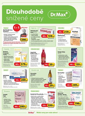 akční leták Dr. Max 1.4.2026-30.4.2026