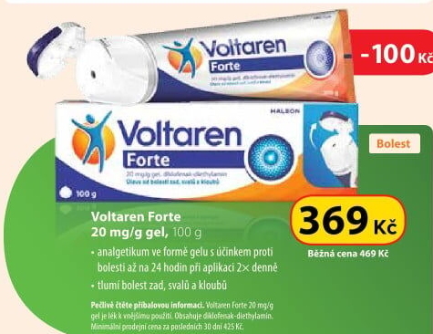 Gel proti bolesti Voltaren Forte
