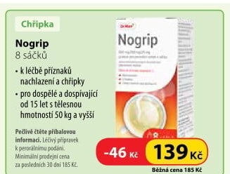 Horký nápoj Nogrip Dr.Max