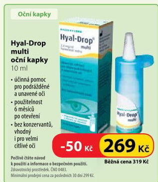 Kapky oční Multi Hyal-Drop