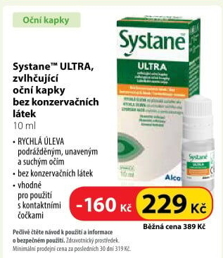Kapky oční zvlhčující Ultra Systane Alcon