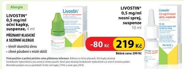 Oční kapky Livostin