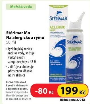 Sprej nosní Stérimar Mn
