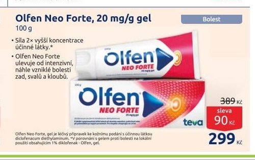 Olfen Neo Forte, 20 mg/g gel 100 g