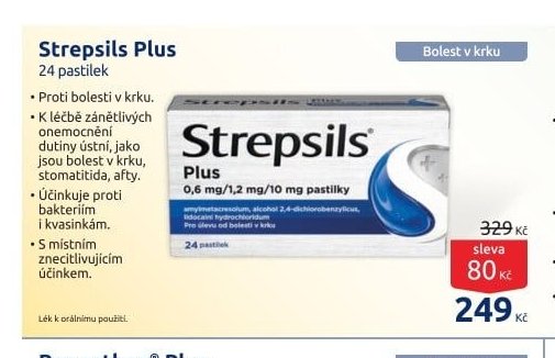 Strepsils Plus