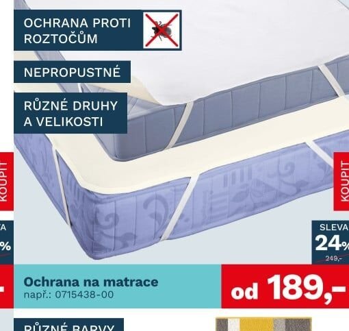 Ochrana na matrace