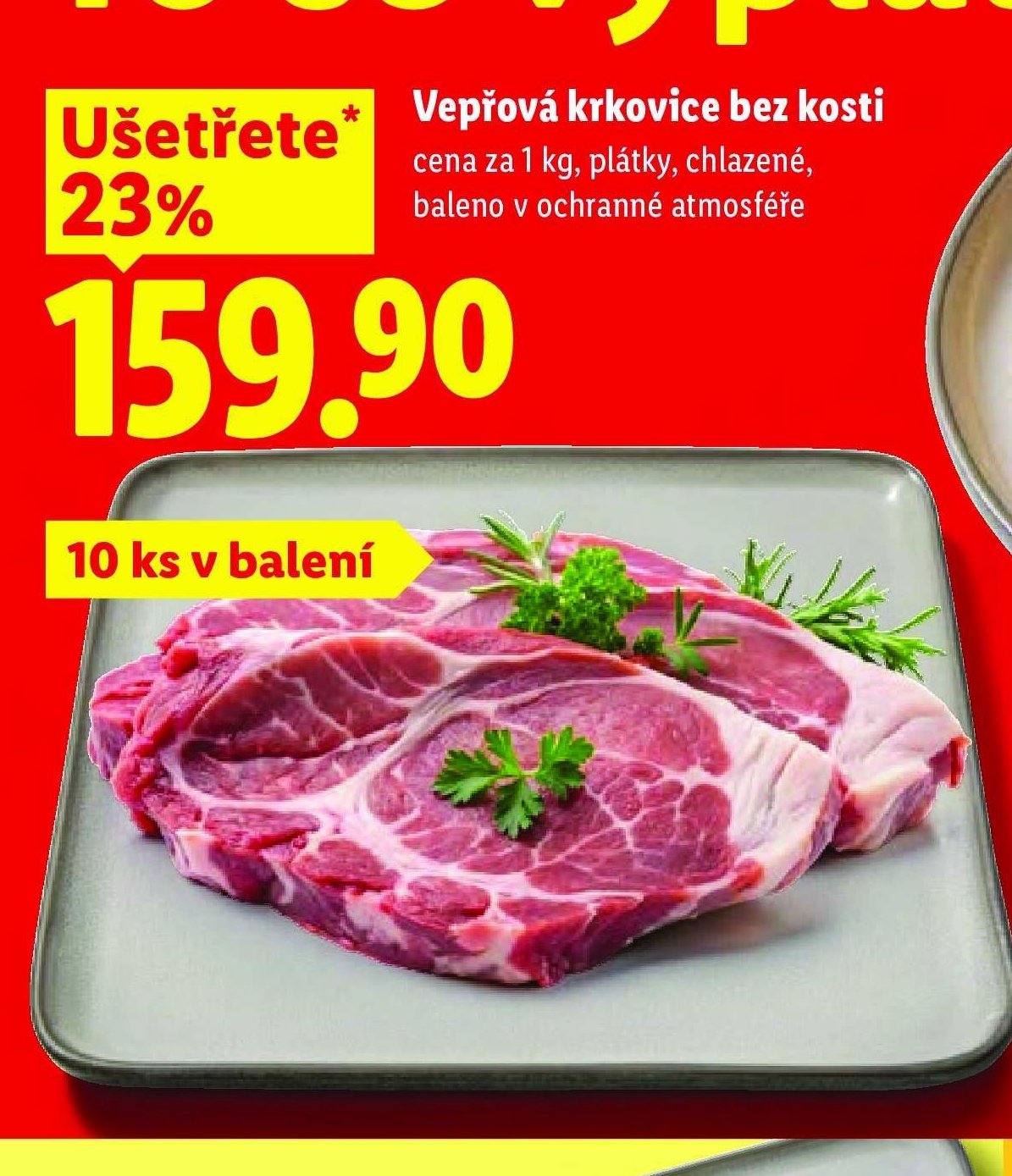 Vepřová krkovice bez kosti
