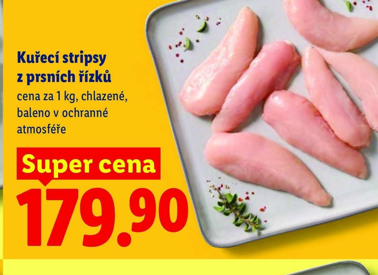 Kuřecí stripsy z prsních řízků