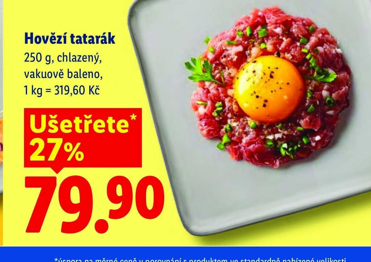Hovězí tatarák