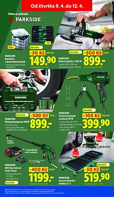 akční leták Lidl 9.4.2026-12.4.2026