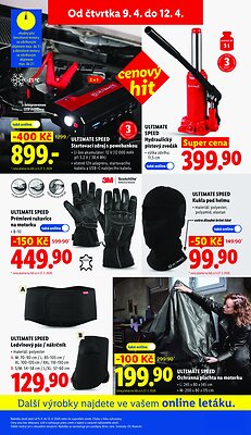 akční leták Lidl 9.4.2026-12.4.2026