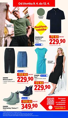akční leták Lidl 9.4.2026-12.4.2026