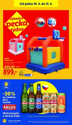 akční leták Lidl 9.4.2026-12.4.2026