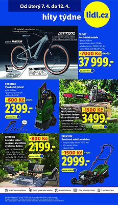 akční leták Lidl 9.4.2026-12.4.2026