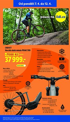 akční leták Lidl 9.4.2026-12.4.2026
