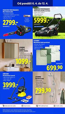 akční leták Lidl 9.4.2026-12.4.2026