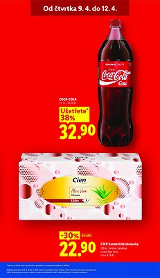akční leták Lidl 9.4.2026-12.4.2026