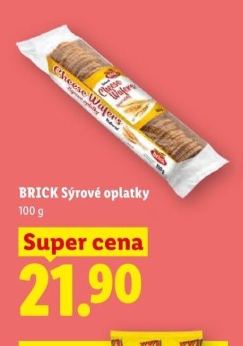 BRICK Sýrové oplatky