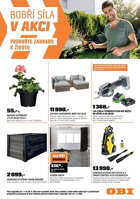 akční leták OBI 1.4.2026-30.4.2026