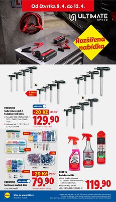 akční leták Lidl 7.4.2026-12.4.2026