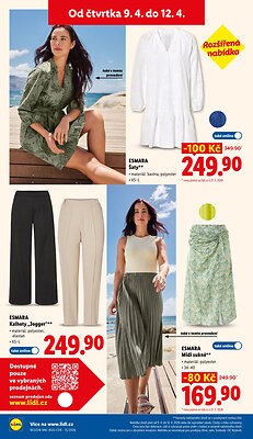 akční leták Lidl 7.4.2026-12.4.2026