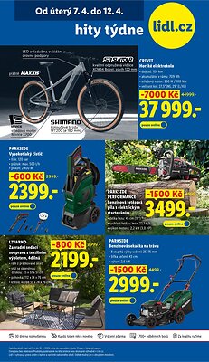 akční leták Lidl 7.4.2026-12.4.2026