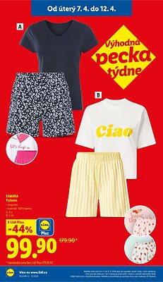 akční leták Lidl 7.4.2026-12.4.2026