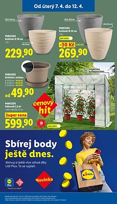 akční leták Lidl 7.4.2026-12.4.2026