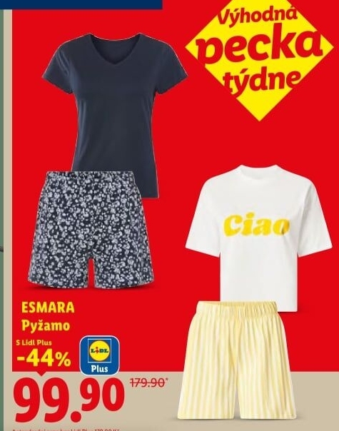 Dámské pyžamo Esmara