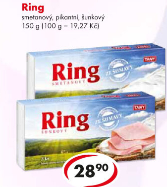Sýr tavený Ring Tany