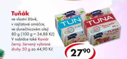 Tuňák v omáčce Nekton