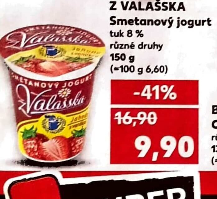 Z VALAŠSKA Smetanový jogurt