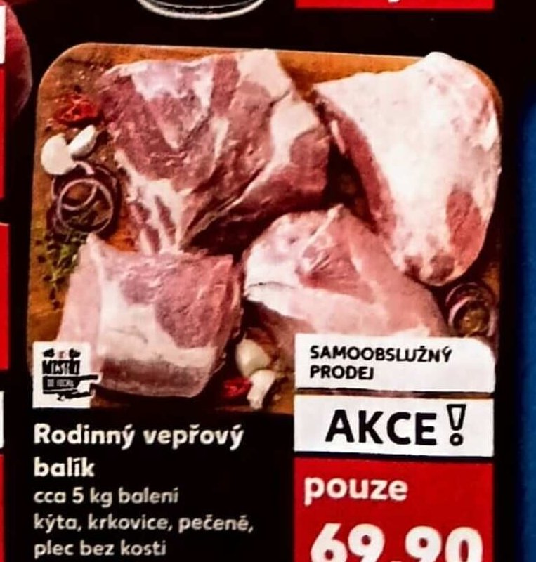 Rodinný vepřový balík