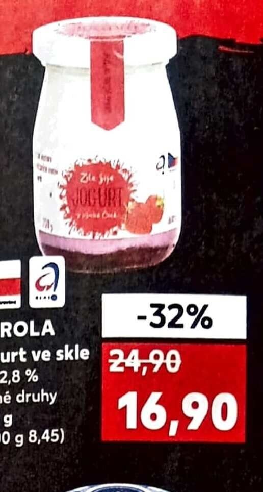 AGROLA Jogurt ve skle