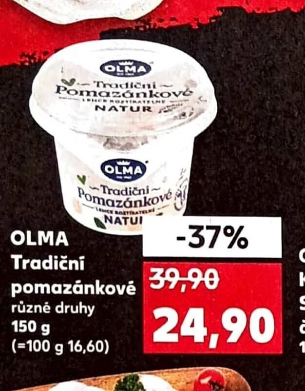 OLMA Tradiční pomazánkové