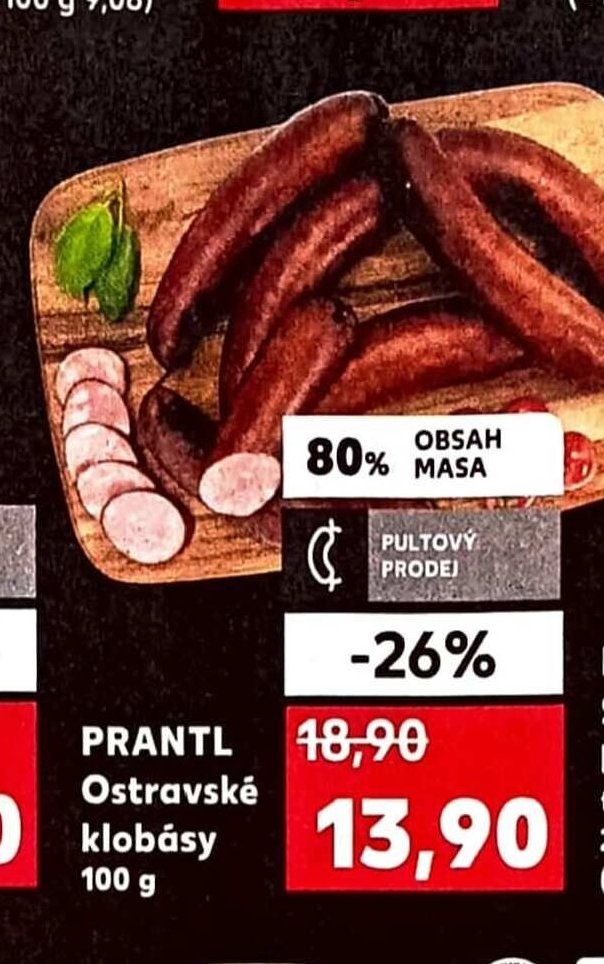 PRANTL Ostravské klobásy