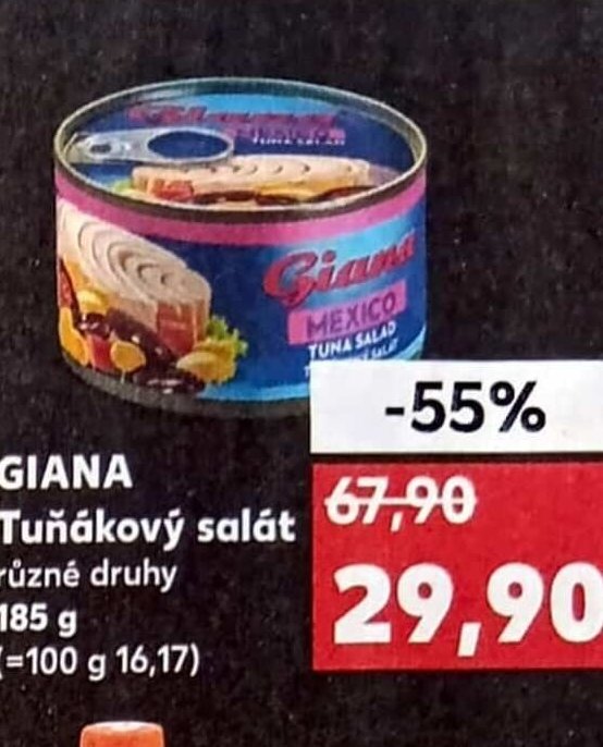 GIANA Tuňákový salát