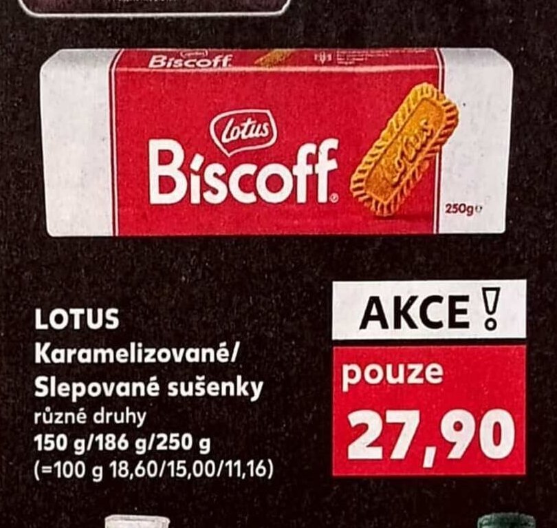 LOTUS Karamelizované sušenky