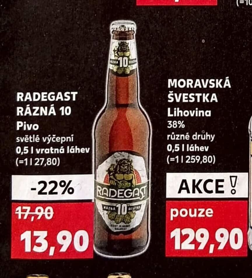 RADEGAST RÁZNÁ 10 Pivo