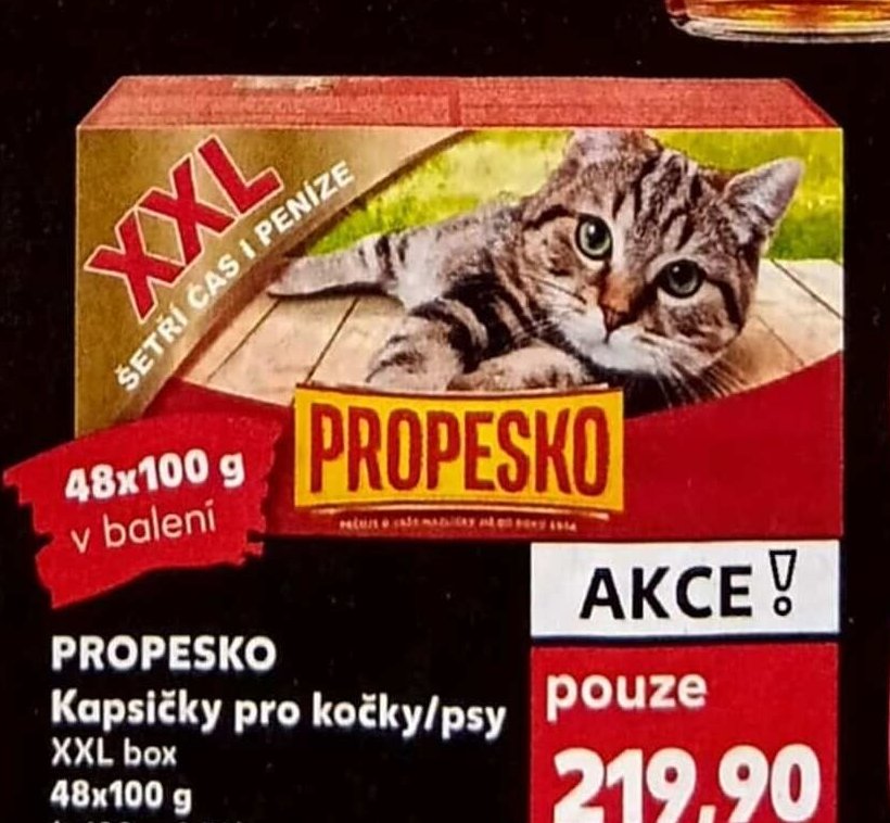 PROPESKO Kapsičky pro kočky/psy