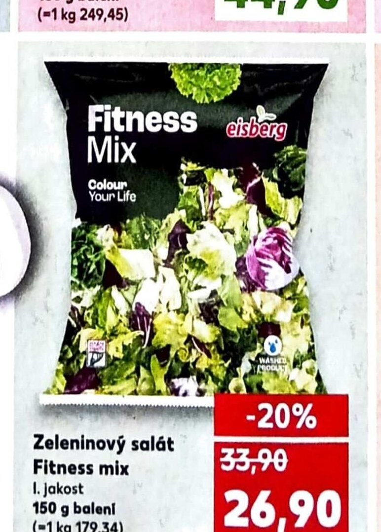 Zeleninový salát Fitness mix