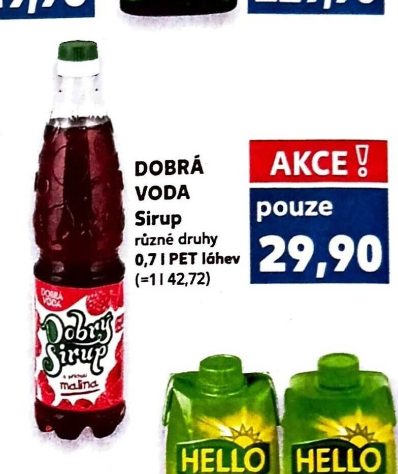 Dobrá Voda Sirup