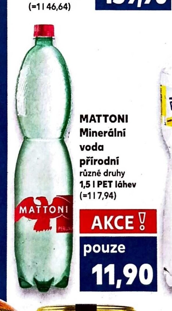 Mattoni Minerální voda