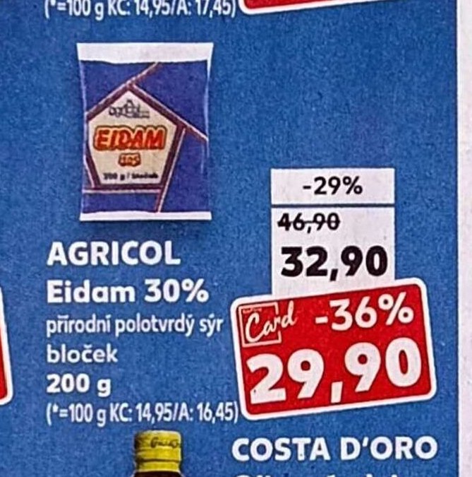 Agricol Eidam 30%